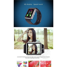 GT08 Bluetooth Smartwatch Smart Watch with SIM Card Slot and 2.0MP Camera for iPhone / Samsung and Android Phones by WhatsHottest (Silver)