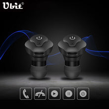 Ubit AF-A1 Bluetooth Earphone 2 Pieces With Mic True Wireless Earphones Sports Bluetooth Headsets For iPhone IOS Xiaomi Android
