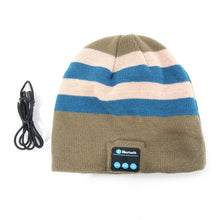 New Soft Warm Beanie Hat Wireless Bluetooth Smart Cap Headphone Headset Speaker Mic Hot PY1