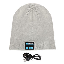 New Soft Warm Beanie Hat Wireless Bluetooth Smart Cap Headphone Headset Speaker Mic Hot PY1