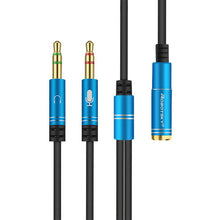 3.5mm Jack Microphone Headset  Audio Splitter