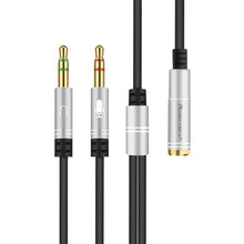 3.5mm Jack Microphone Headset  Audio Splitter
