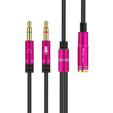 3.5mm Jack Microphone Headset  Audio Splitter