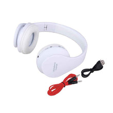 Foldable Headset Wireless Stereo Bluetooth Headset Earphone Headphone For iPhone Cellphone Phone PC Laptop Portable Media Player