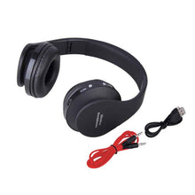 Foldable Headset Wireless Stereo Bluetooth Headset Earphone Headphone For iPhone Cellphone Phone PC Laptop Portable Media Player