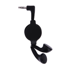 Retractable Design 3.5mm Earbud in ear Earphone Headphone for MP3 Mp4 Phone