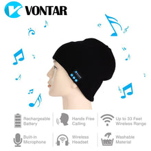 Wireless Bluetooth headphones Music hat
