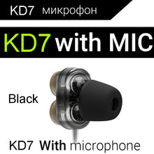 QKZ KD7 Dual Dynamic Driver Professional In Ear Earphone