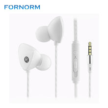 Fornorm Stereo Earphone In-ear Headphone Hands Free Sport Earbuds With HD Mic