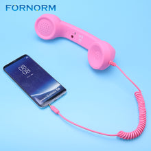 Microphone 3.5mm Retro Phone Telephone Receivers