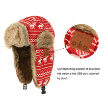 Unisex Women Men Wireless Christmas Bluetooth Smart Cap Headset Headphone Speaker Mic Bluetooth Hat