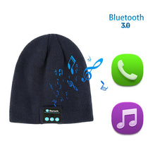 Newest Soft Winter Warm Beanie Hats for Women Men Unisex 2017 Wireless Bluetooth Smart Cap Headphone Speaker Mic Bluetooth Hat