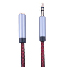 Aux cable 3.5mm male to female braid jack